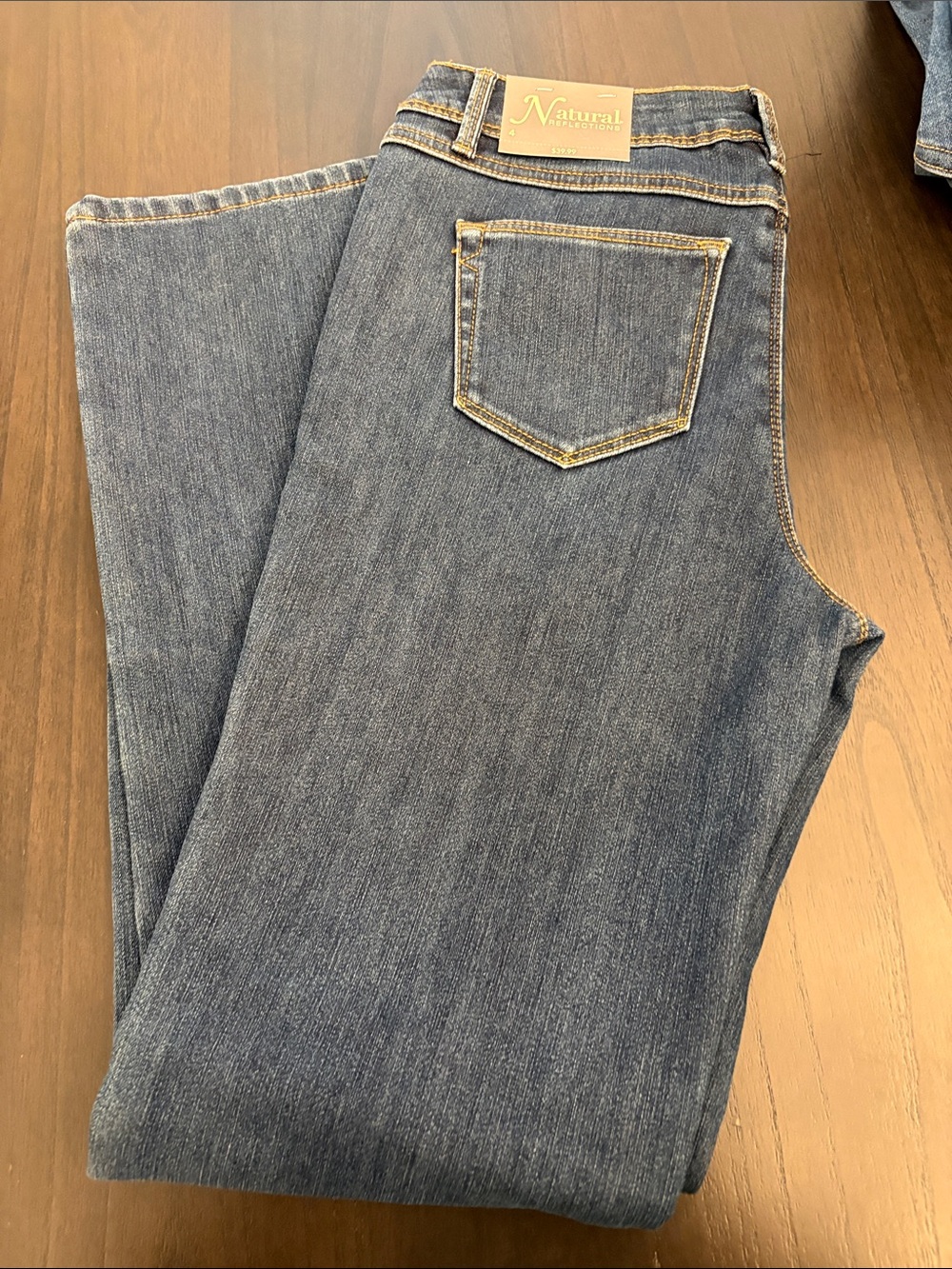 Natural reflections Blue Straight-Leg Jeans
